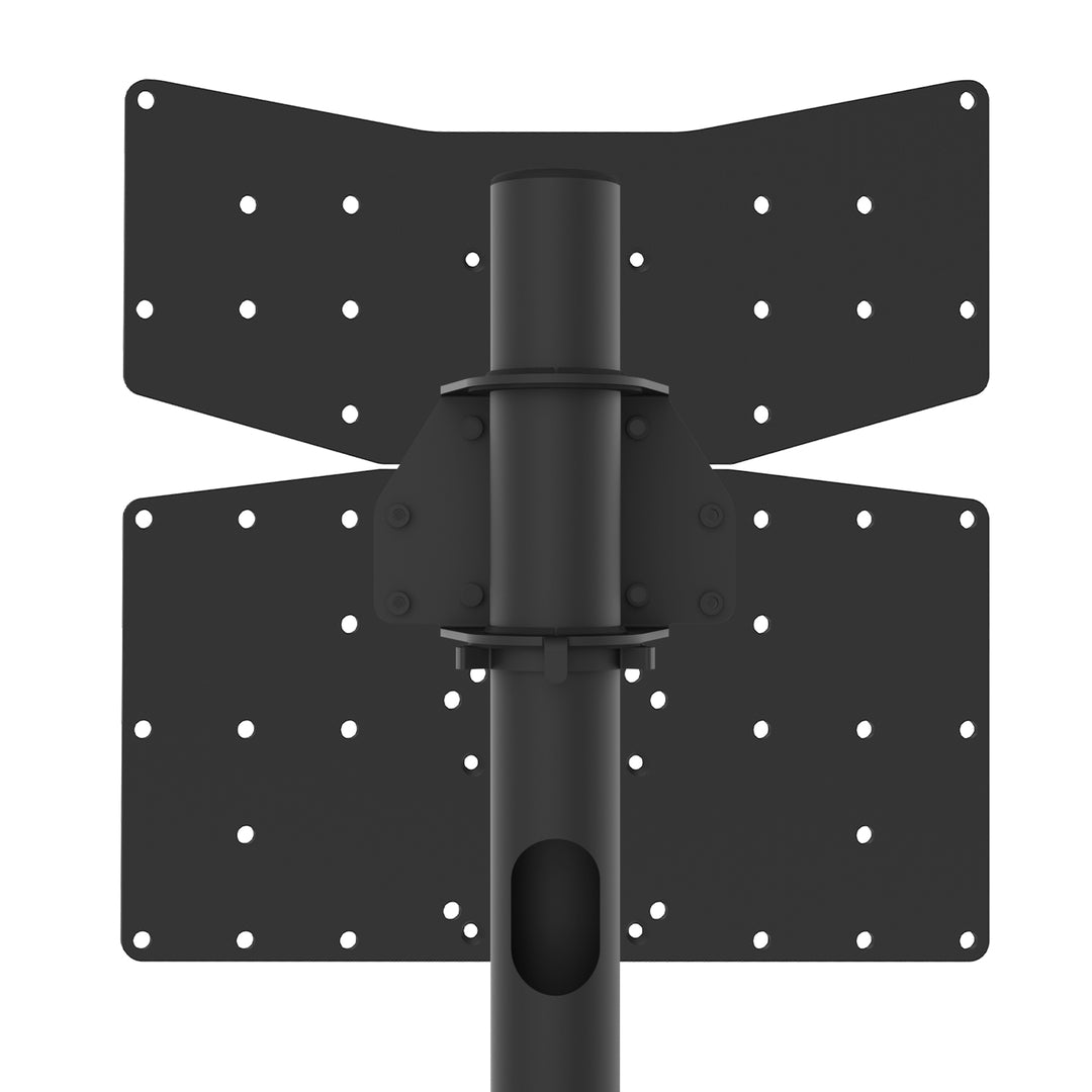 Cavus TRIANGLE120B01 TV-Ständer Eiche, Vesa 75x75 - 400x400