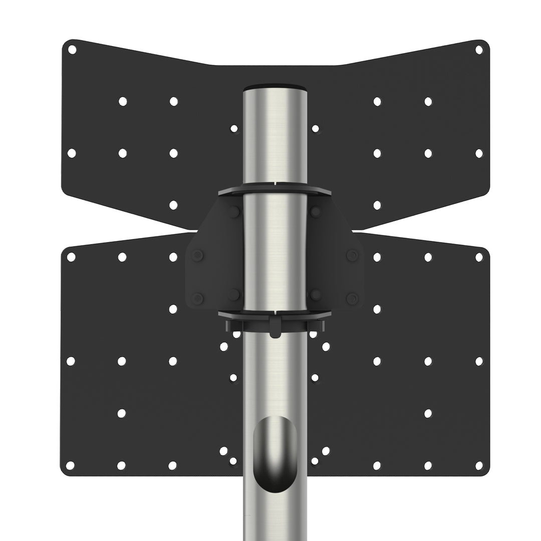 Cavus GATE100S01 TV-Ständer GATE, Edelstahl, 1m, 75x400