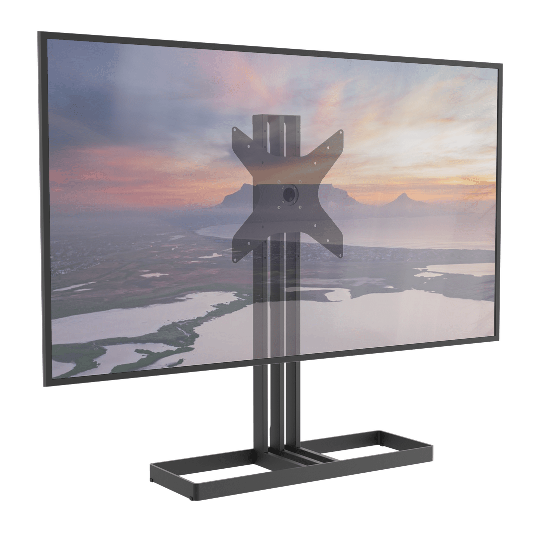 Cavus EDGE100B44 TV-Ständer Schwarz, Vesa 400x400