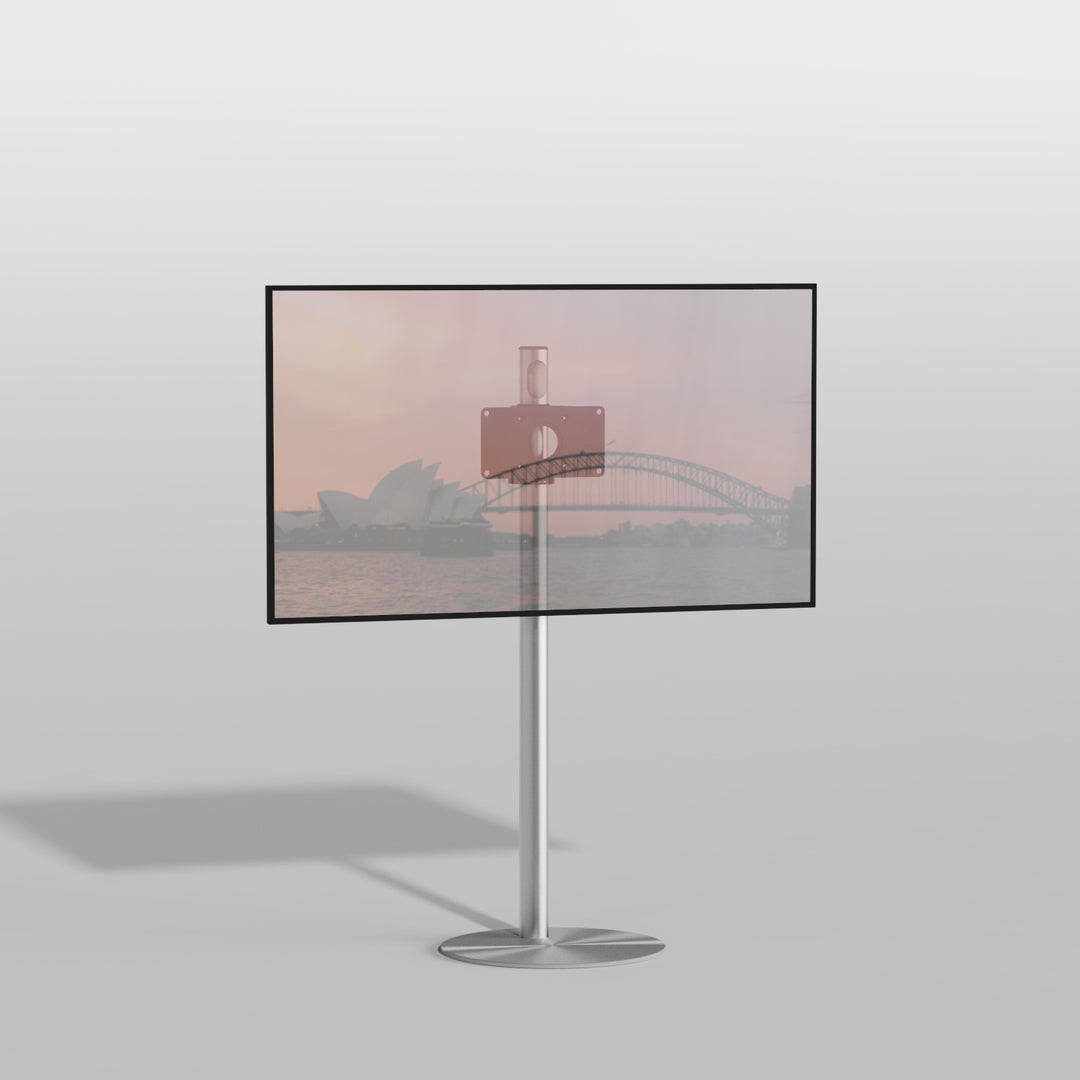 Cavus TV-Ständer GATE Edelstahl, 1m, 200x100