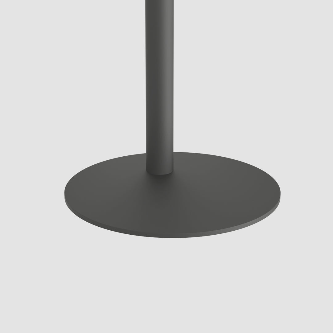 Cavus CAV-GATE-B Bodenplatte Stahl schwarz, 38 cm