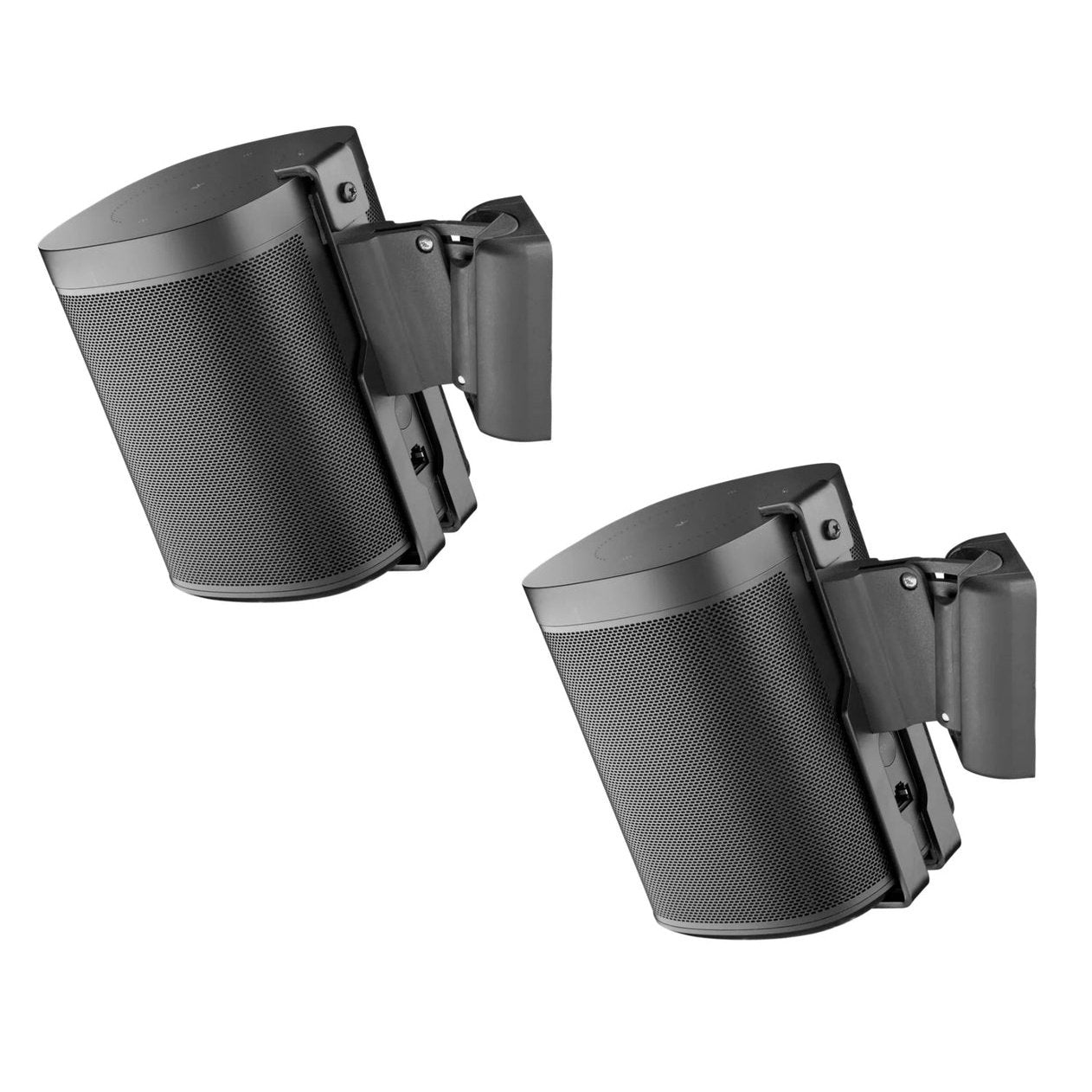 Cavus Wandhalterung für Sonos One - Paar Schwarz