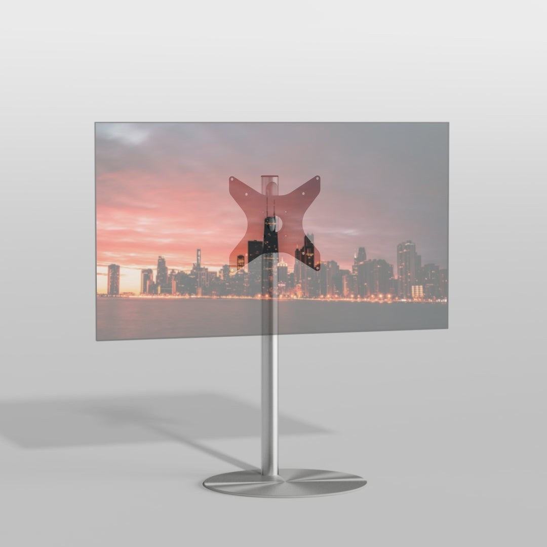 Cavus TV-Ständer SPHERE Edelstahl 1m, 300x300