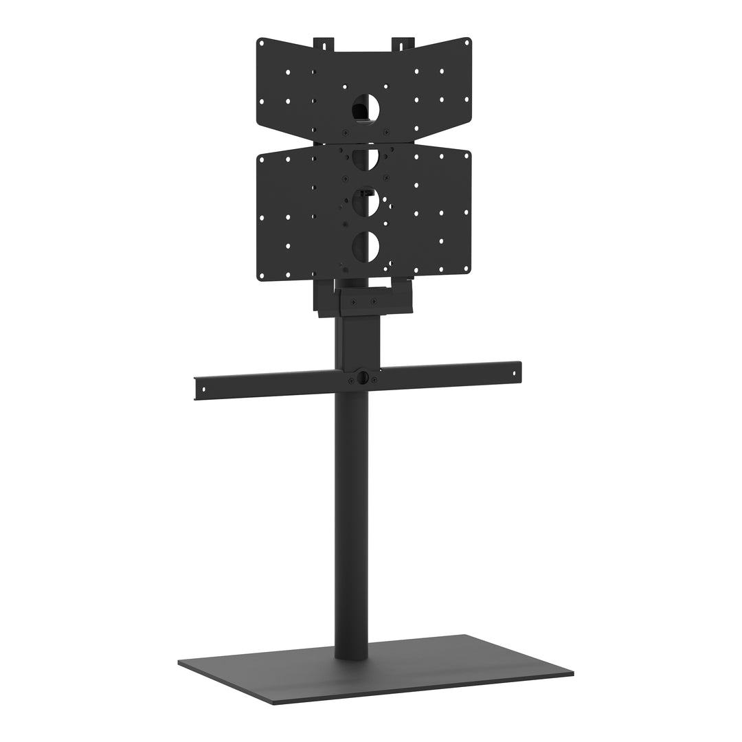 Cavus SQUARE100B01A TV-Ständer für Sonos ARC, Stahl Schwarz