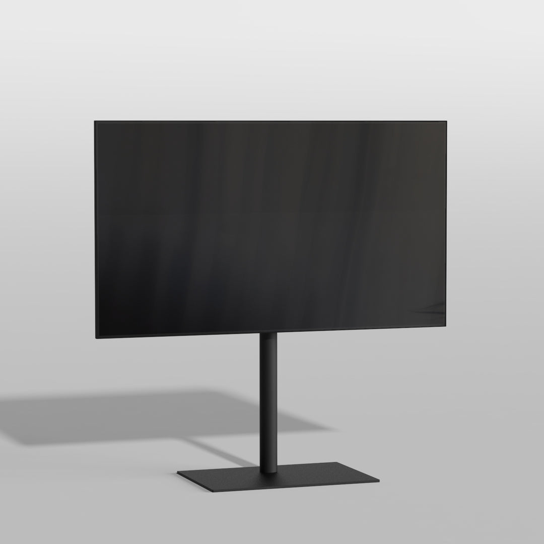 Cavus SQUARE100B01 TV-Ständer SQUARE, Schwarz, 1m, 75-400