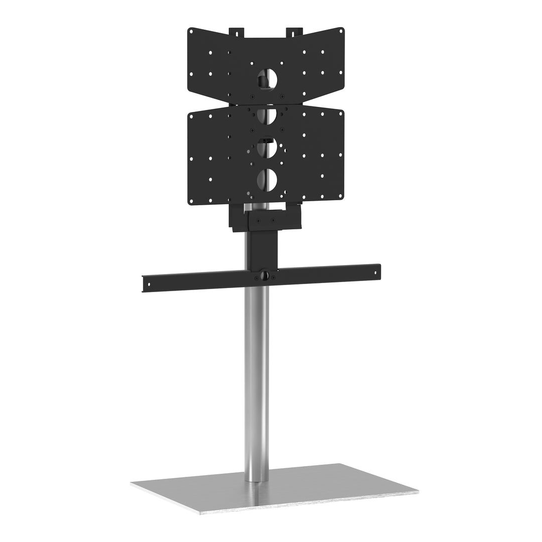 Cavus SQUARE100S01A TV-Ständer für Sonos ARC, Edelstahl