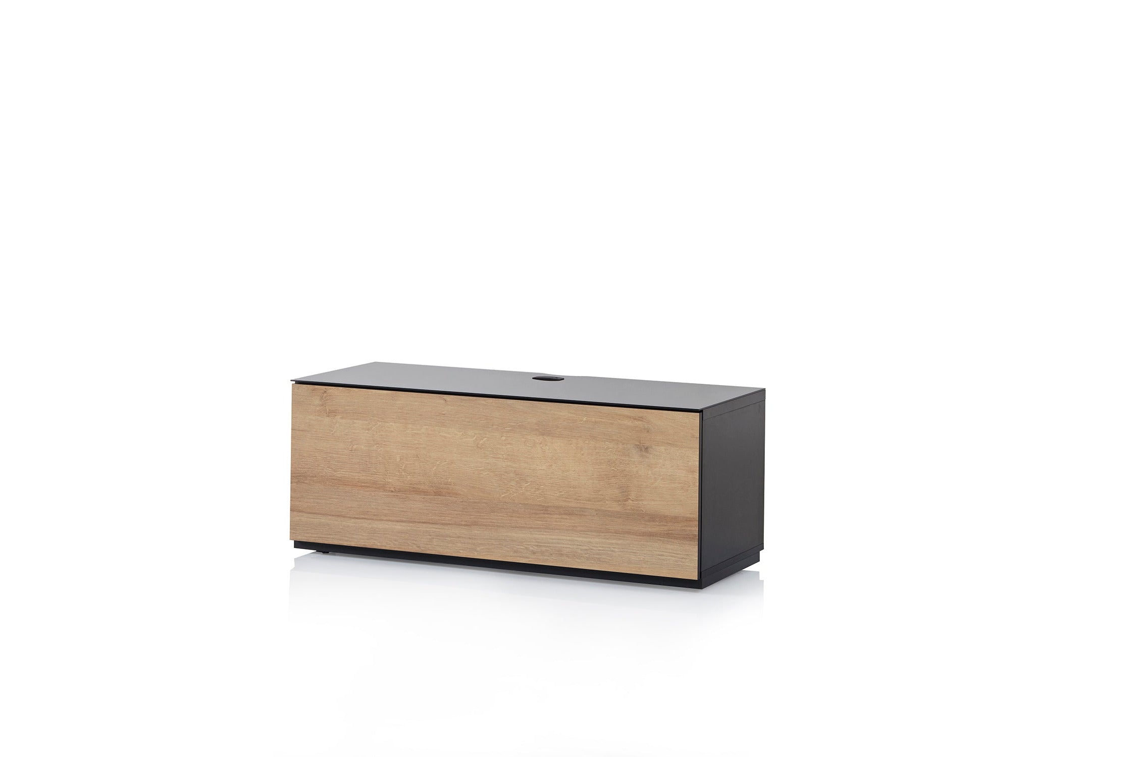 Sonorous STA110F (Schwarz, Klappe Eiche, Sockel)