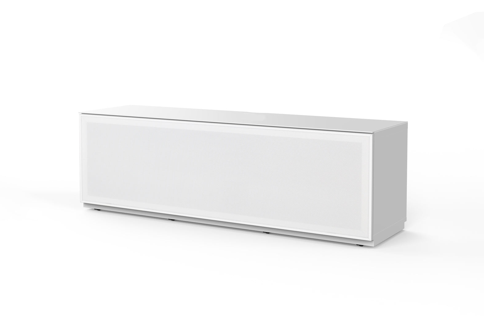 Sonorous STA130P - ohne Löcher in der Deckplatte Weiss, Perforation Weiss, Sockel