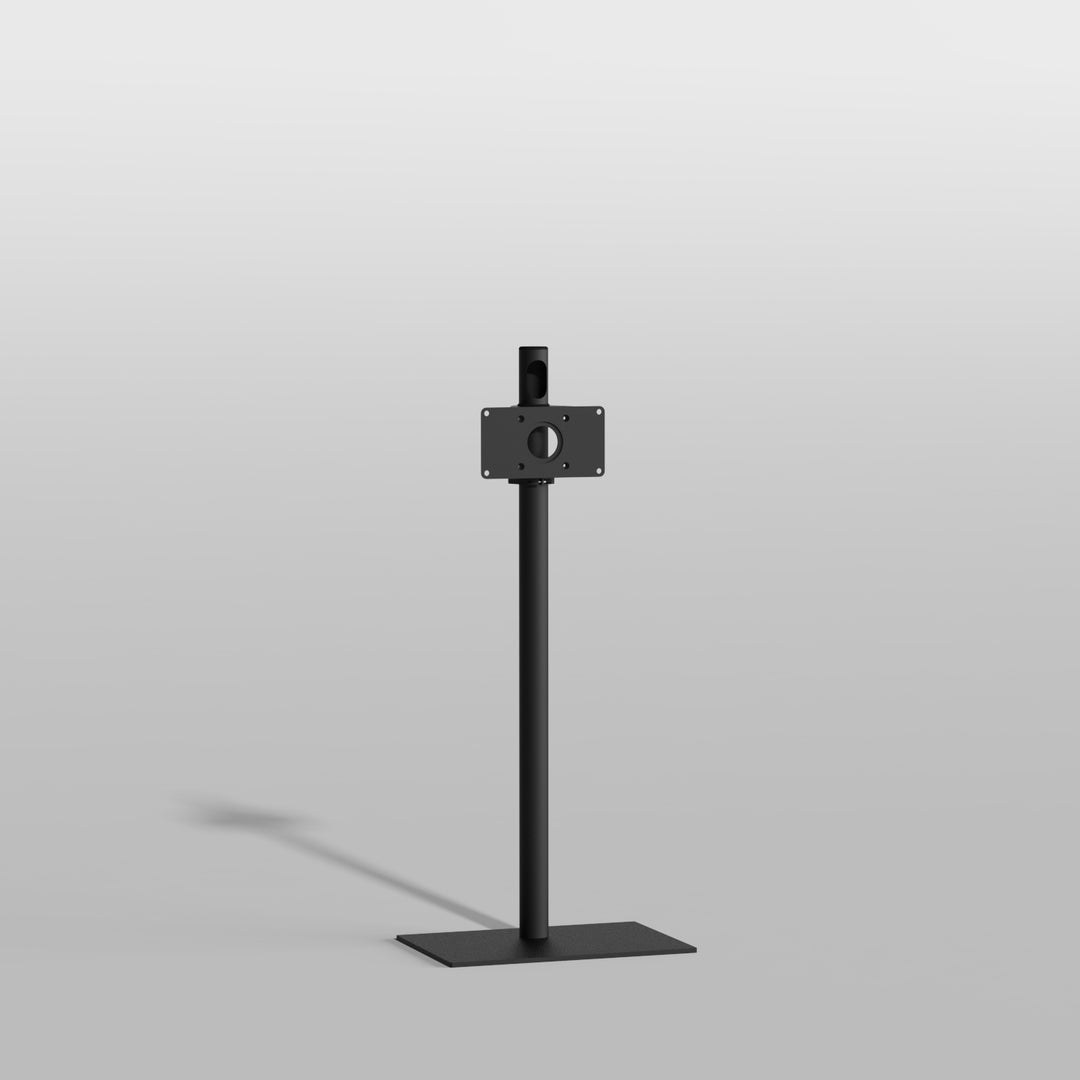 Cavus TILE100B21 TV-Ständer TILE, Schwarz, 100cm, 200x100