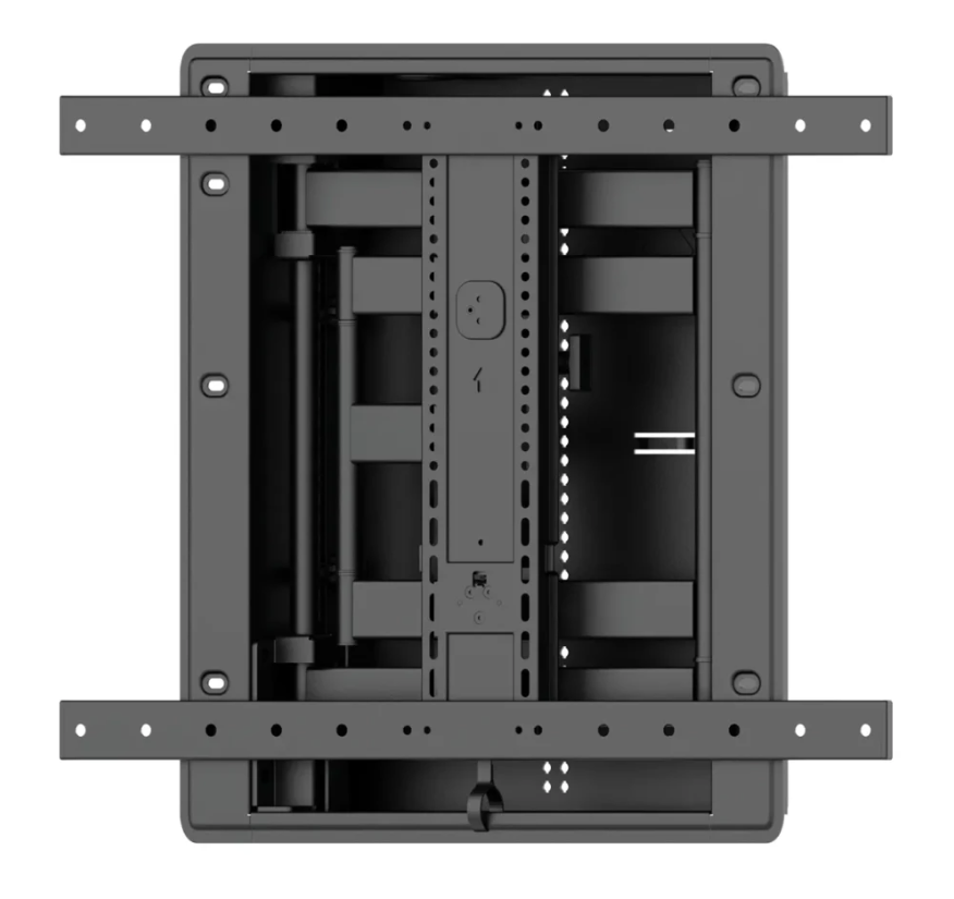 Sanus VIWLF128-B2 Schwenkbarer Wandhalter, In-Wall (Schwarz)