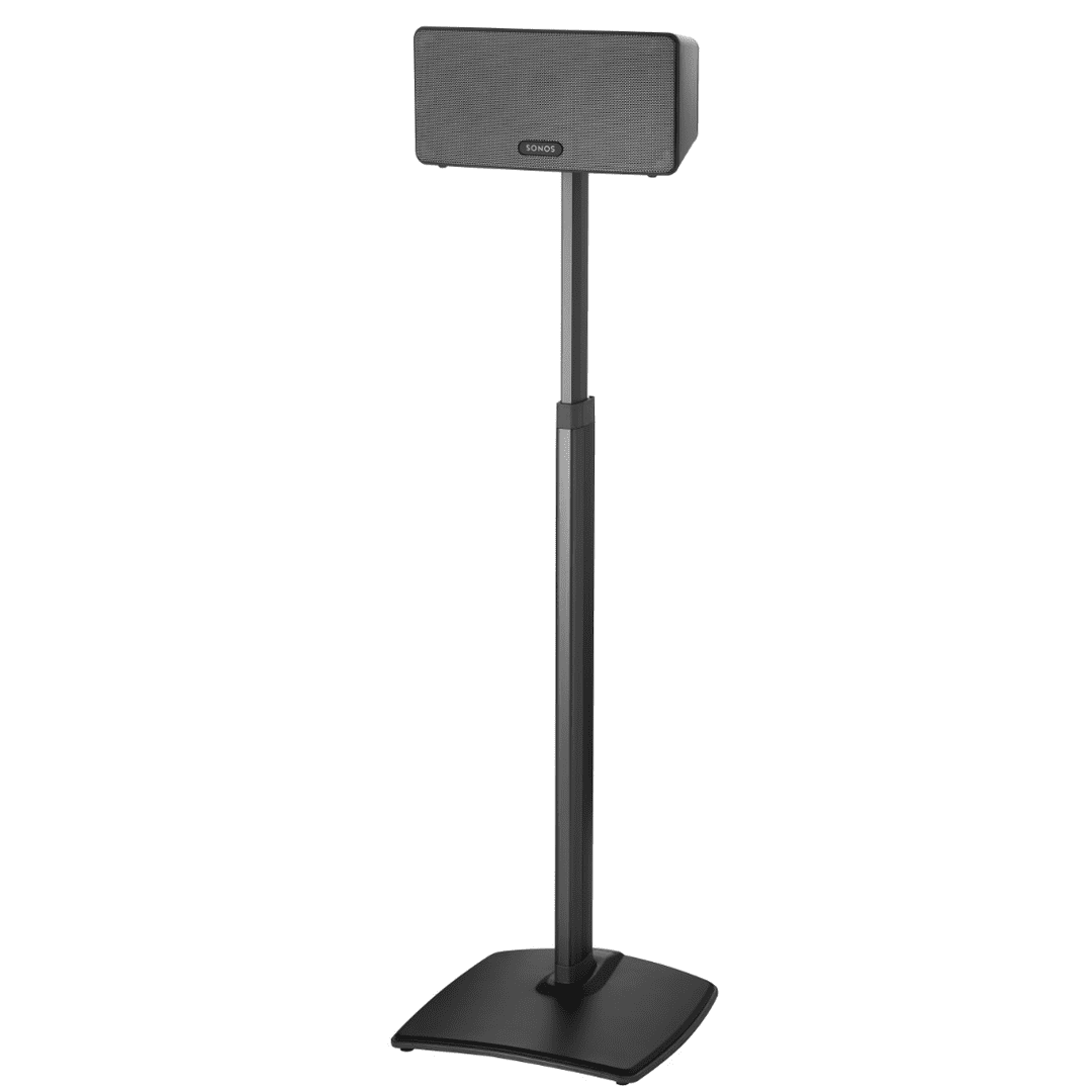 Sanus Ständer Paar zu Sonos One, Play:1 & 3 schwarz, höhenverstellbar Premium
