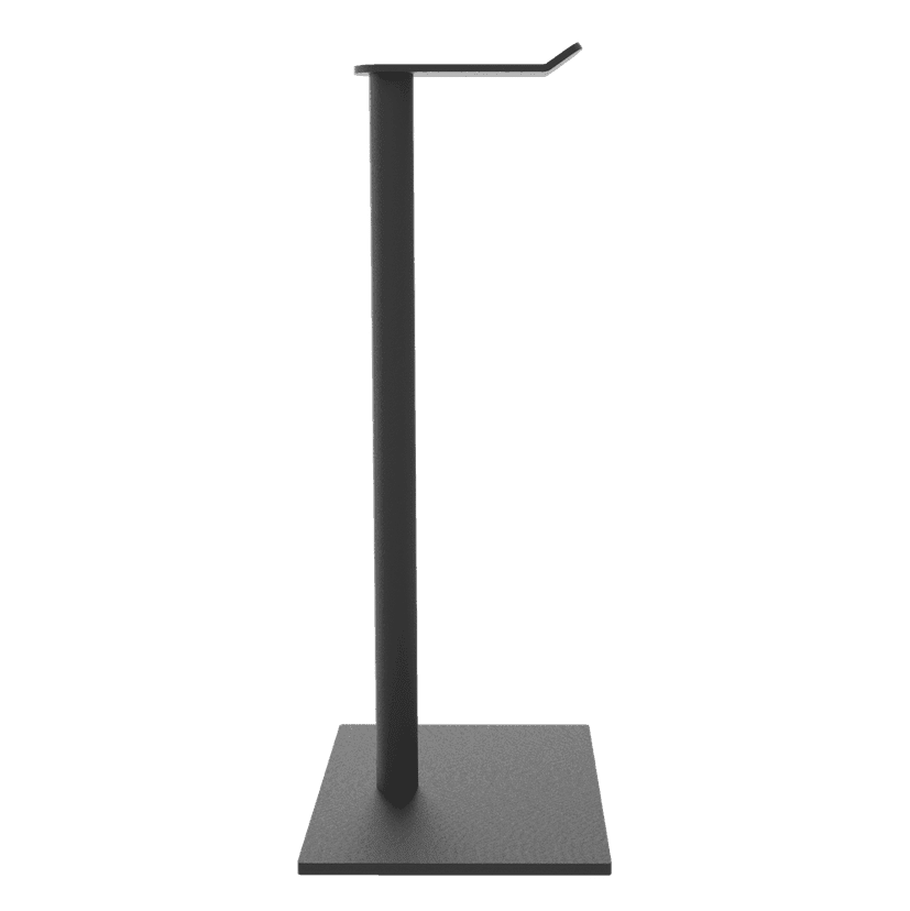 Cavus Kopfhörerständer Square, Schwarz Rechteckig