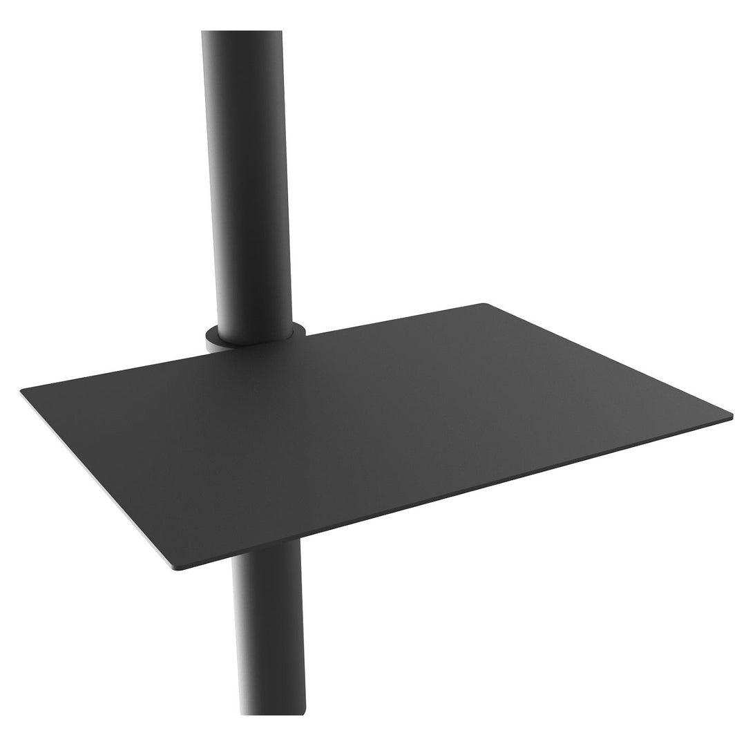 Cavus CAV-SM46B Tablar Metall schwarz für 60mm Säulen