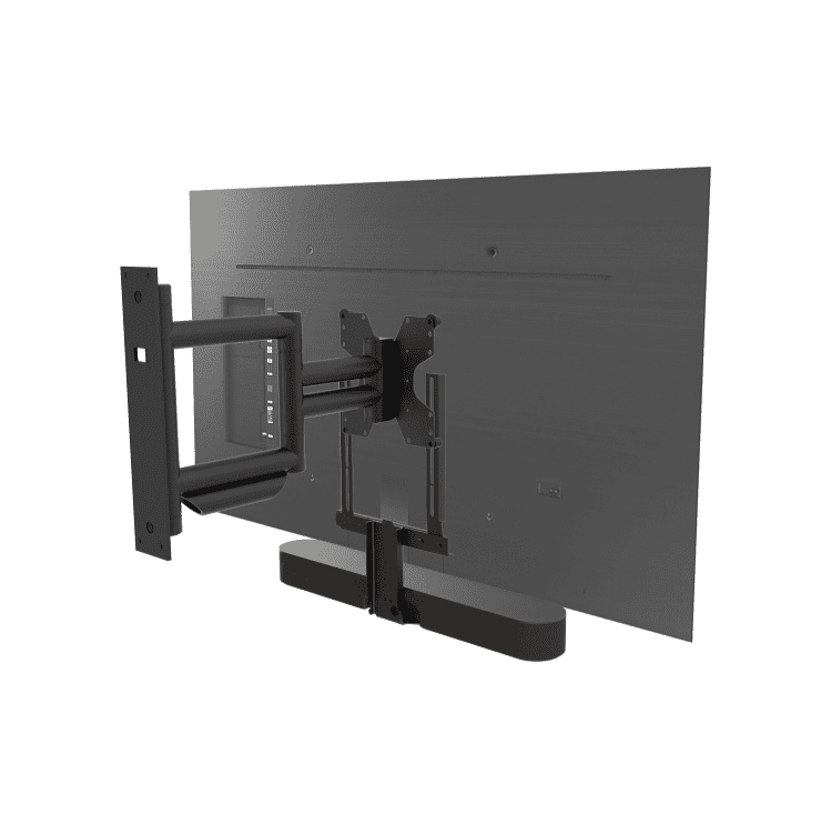 Cavus Halterung für Sonos Beam drehbar, schwarz