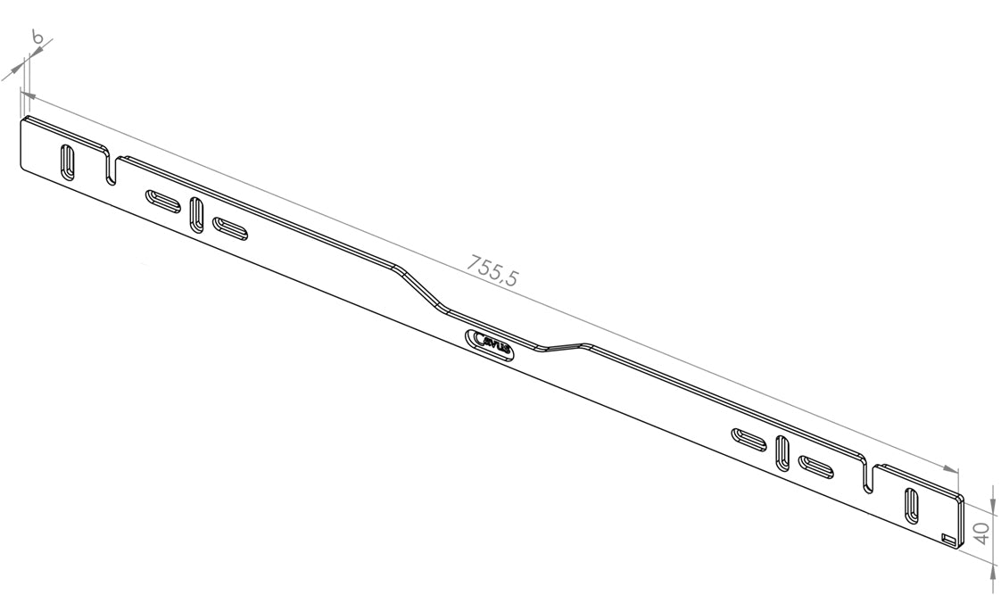 Cavus Wandhalterung SONOS ARC weiss