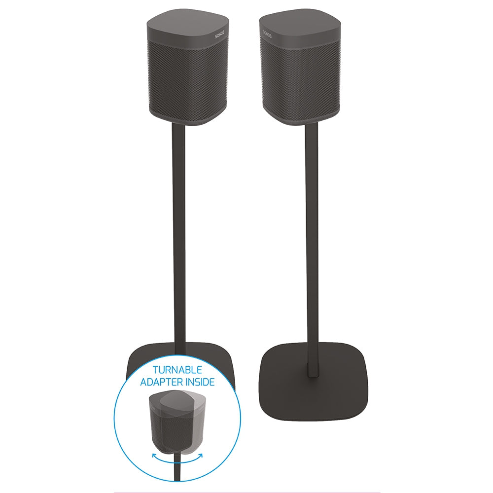 Cavus Ständer, drehbar zu Sonos One schwarz - Paar