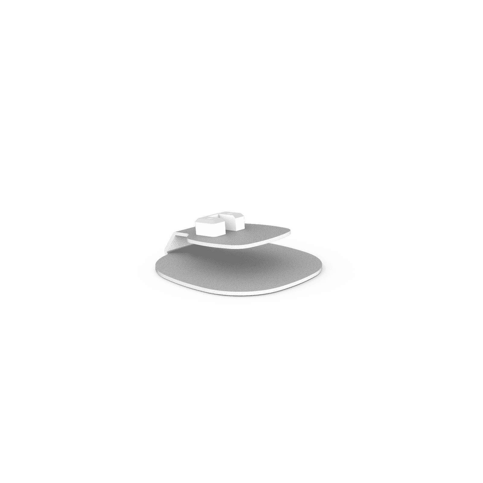Cavus Tischfuss für Sonos One Weiss