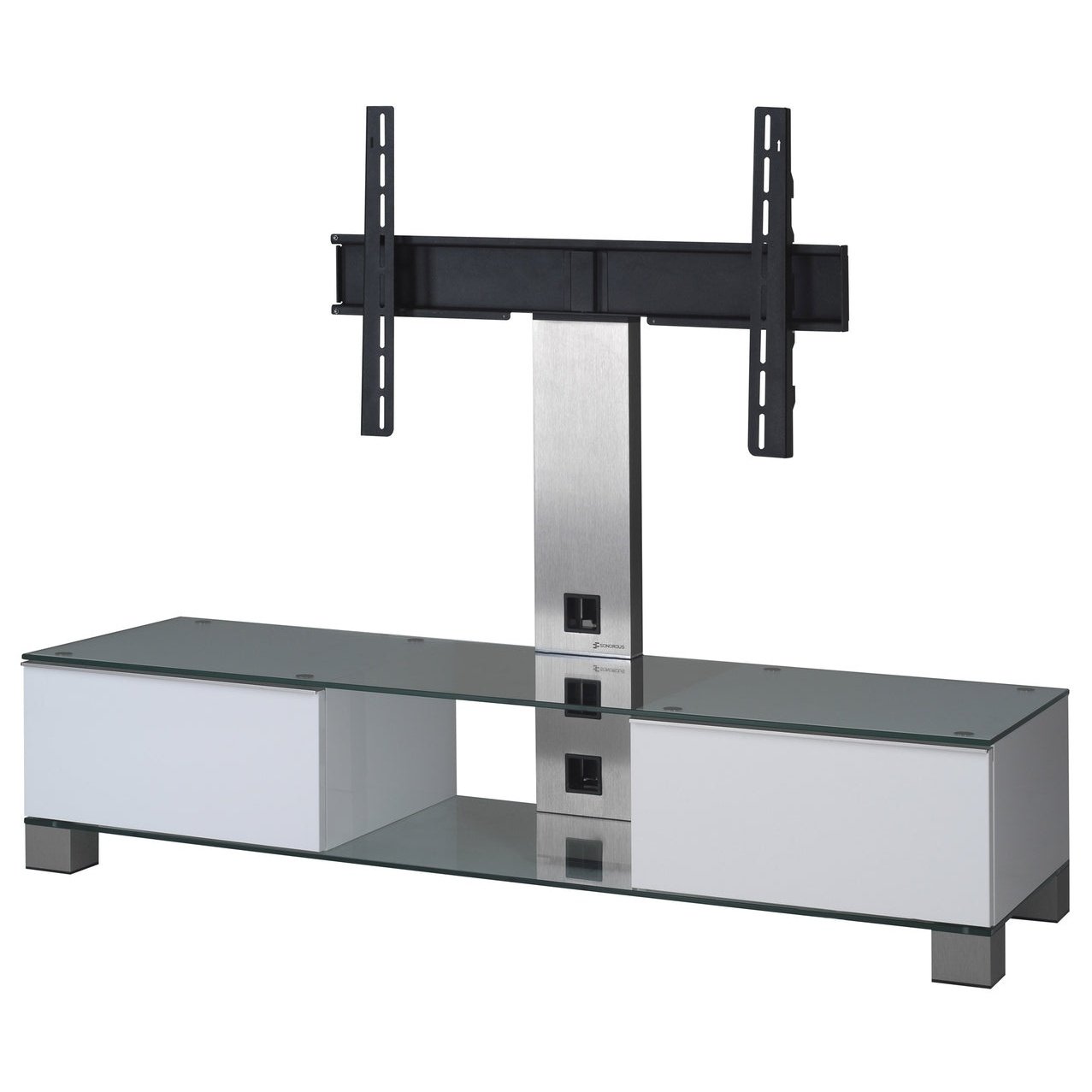 Sonorous MD8140 Klarglas Alu Weiss
