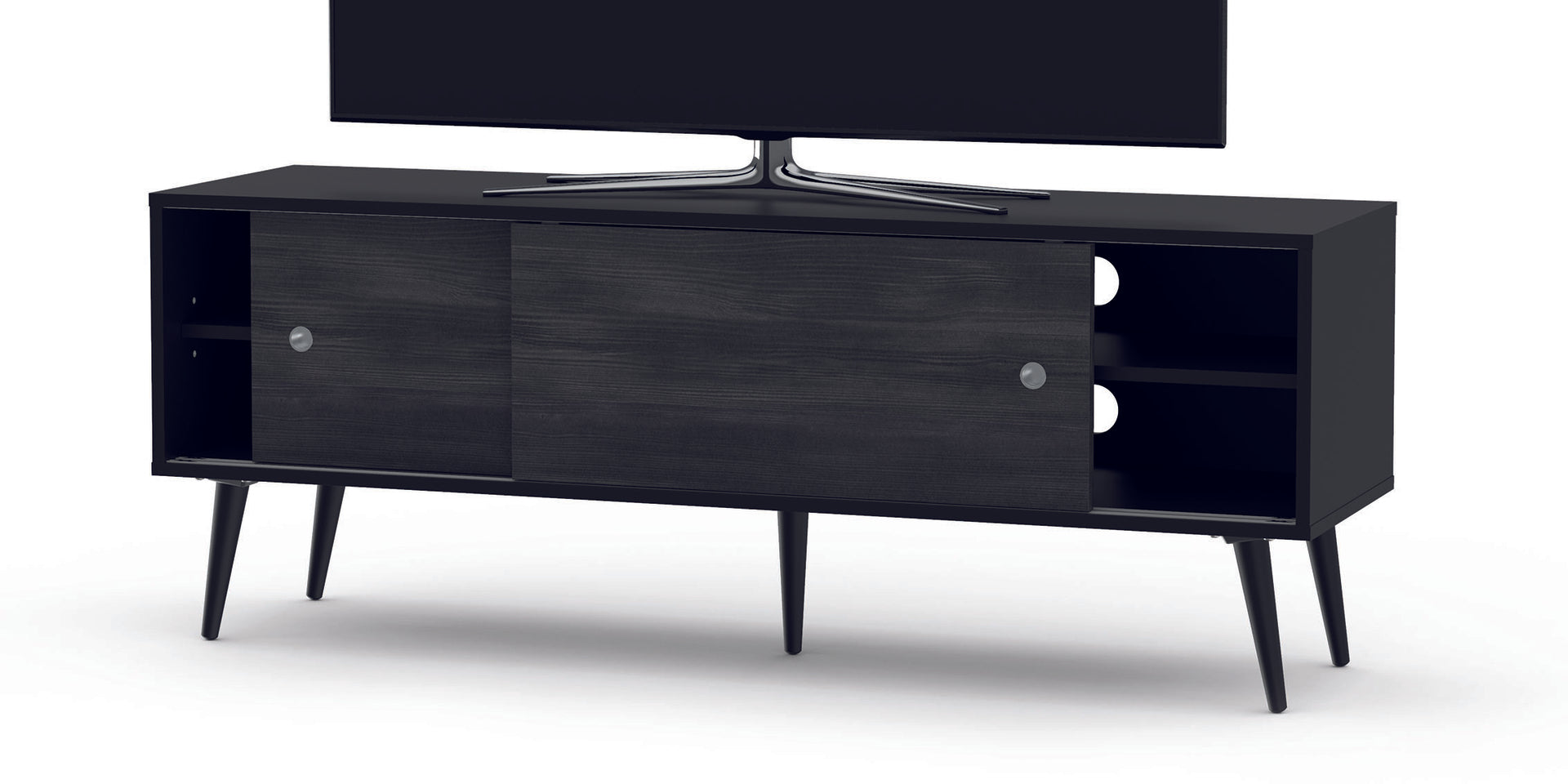 Sonorous Retro 140 Body Schwarz, Front Nordic Wood