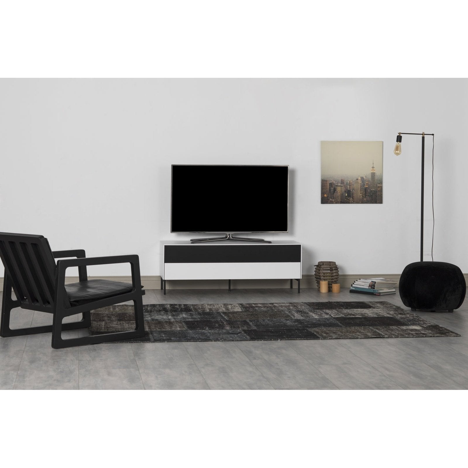 Sonorous THN120-BLK Schwarz, Perforation und Fuss schwarz
