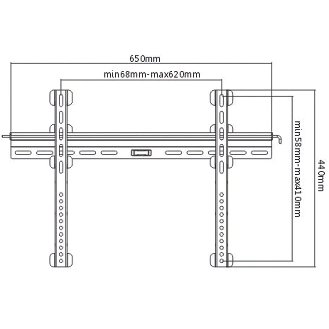 Cavus WMF003 Wandhalterung fix 37"-70"