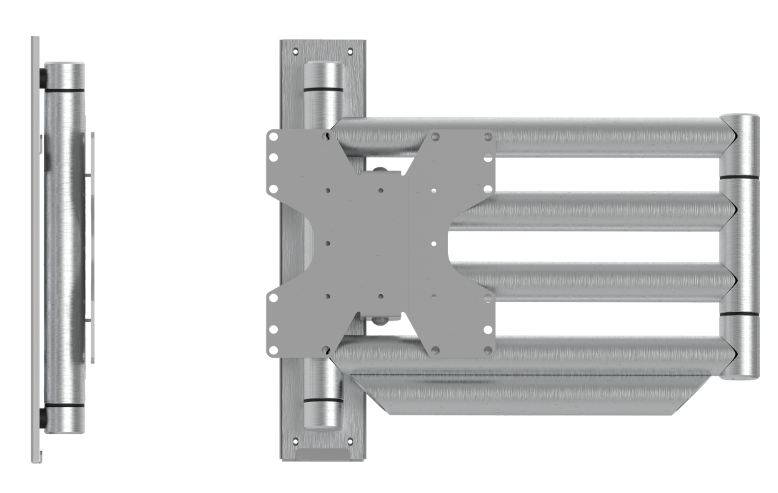 Cavus WMV9001 Wandhalter Alu schwenkbar -55"