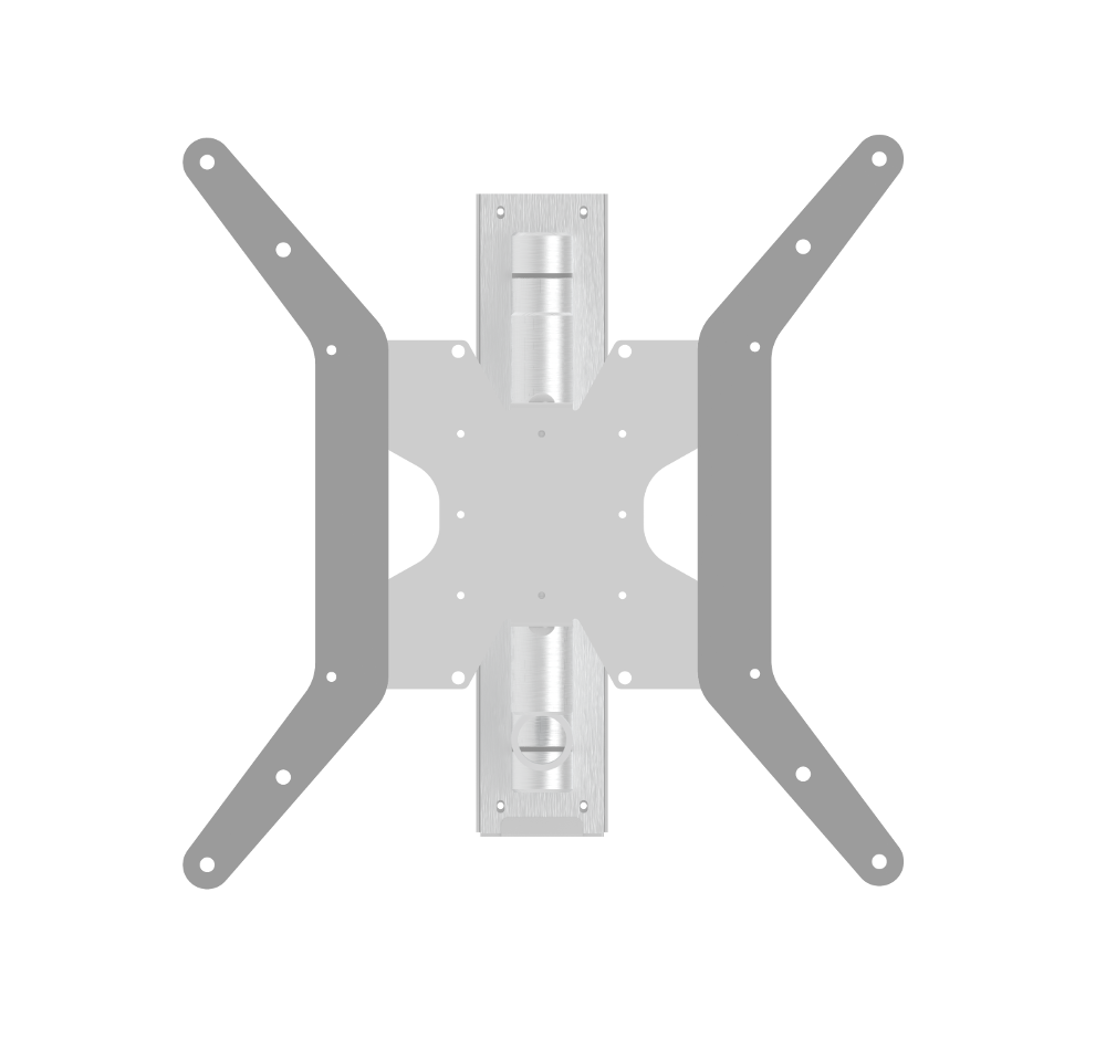 Cavus WMV9001 Wandhalter Alu schwenkbar -55"