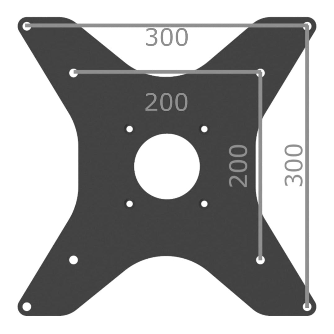 Cavus CAV-V33 Montageplatte zu Cavus-Kopfteil