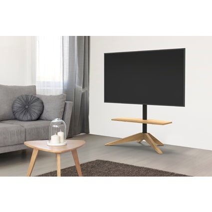 Cavus CROSS TV-Ständer Eiche, Vesa 400x400