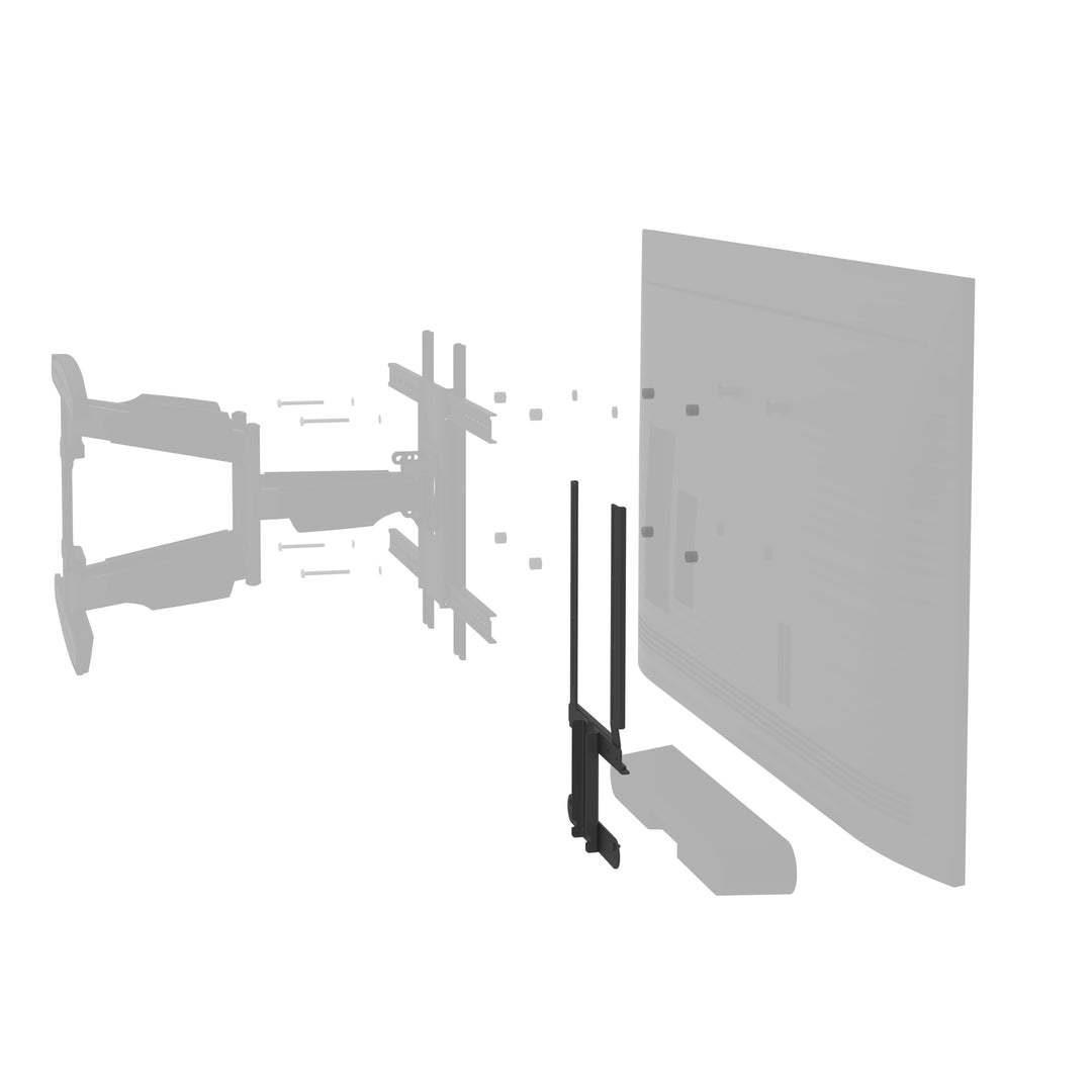 Cavus Halterung für Sonos Ray drehbar (Schwarz)