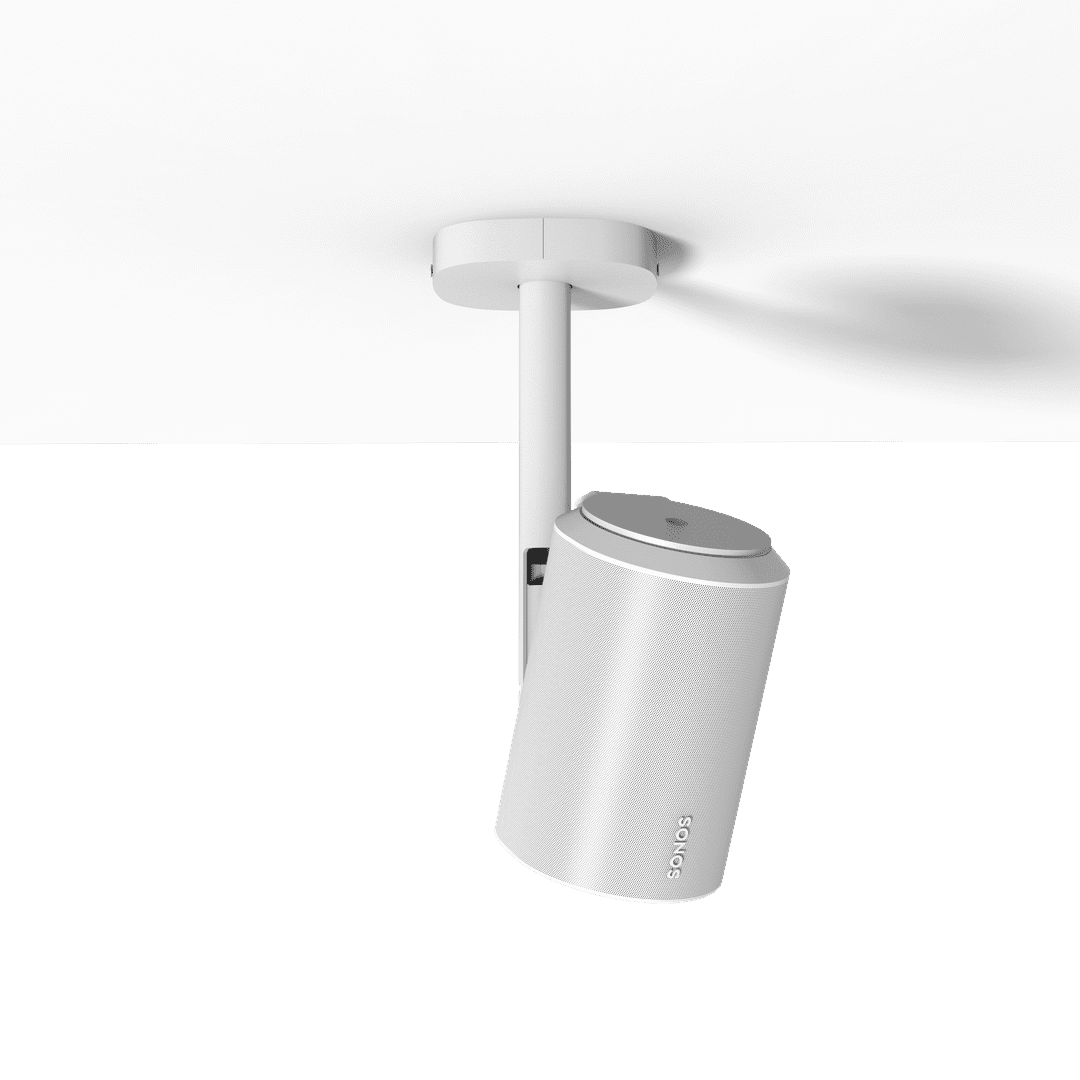 Cavus CPSE100W Deckenhalter für Sonos Era 100 - weiss