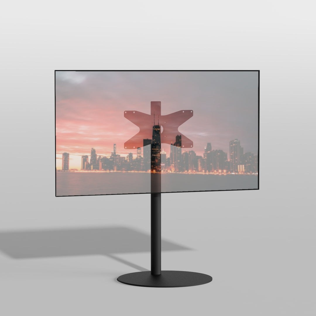 Cavus TV-Ständer SPHERE Schwarz, 1m, 400x200