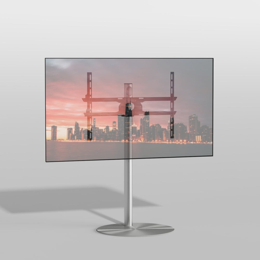 Cavus TV-Ständer SPHERE Edelstahl 1m, 600x400
