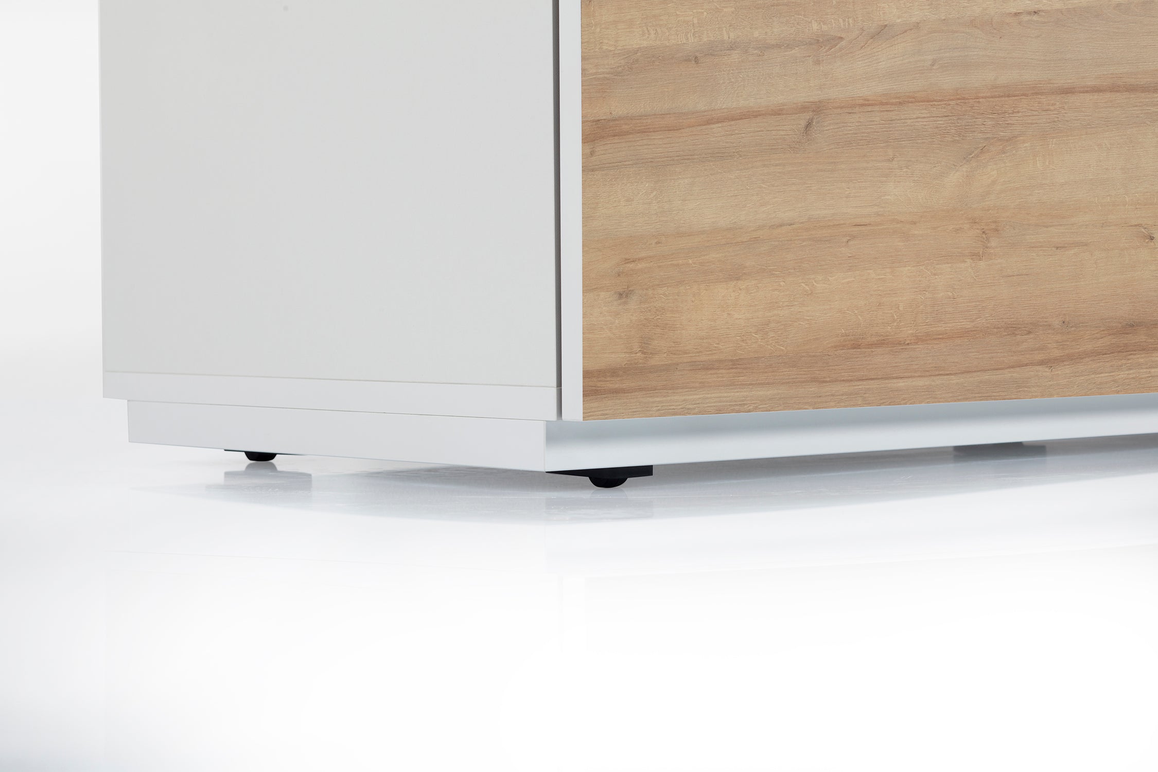 Sonorous STA160F (Weiss, Klappe Eiche, Sockel)