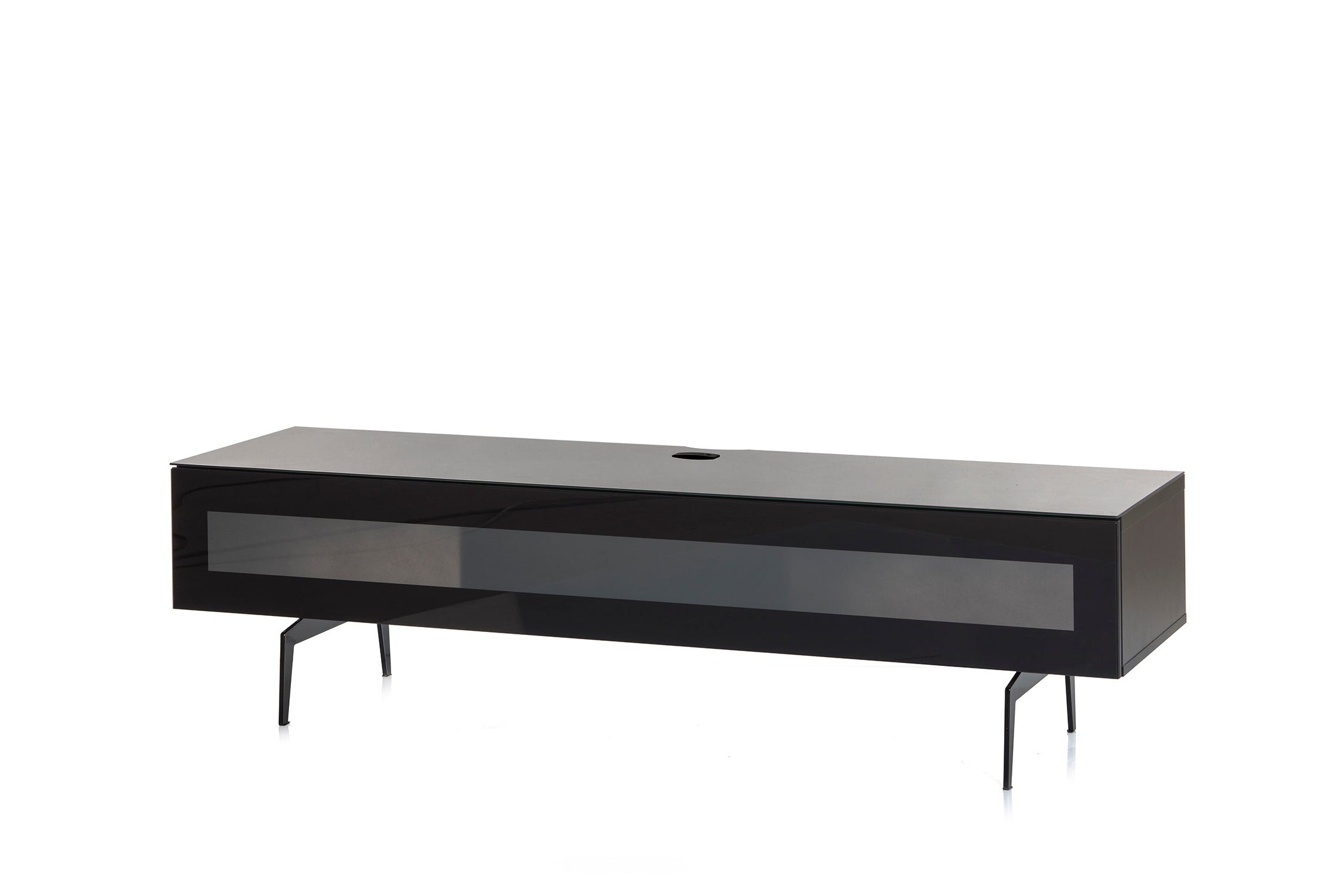 Sonorous STA360I Schwarz (Klappe IR-Glas Schwarz, Stahl Fuss)