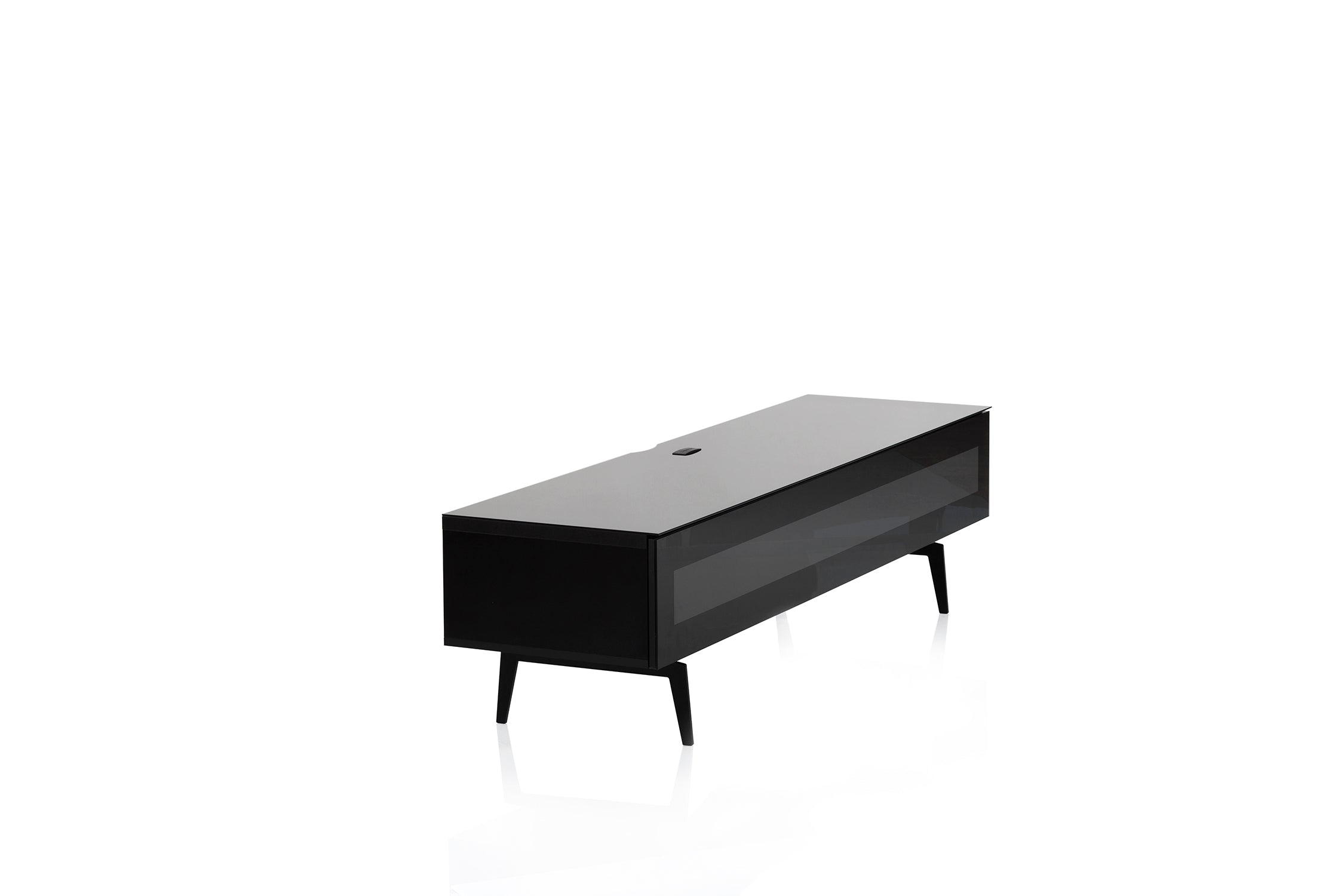 Sonorous STA360I Schwarz (Klappe IR-Glas Schwarz, Stahl Fuss)
