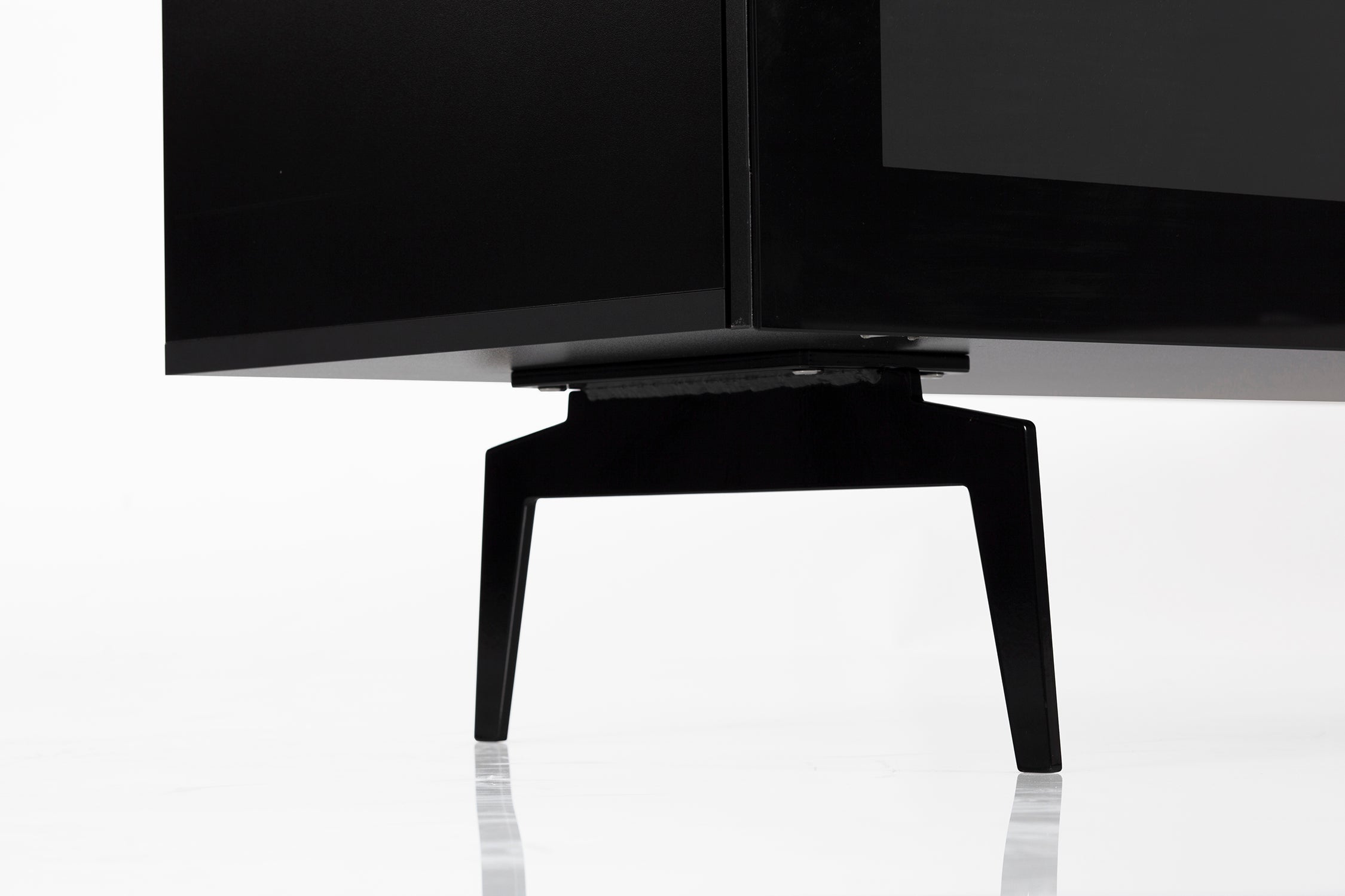 Sonorous STA360I Schwarz (Klappe IR-Glas Schwarz, Stahl Fuss)