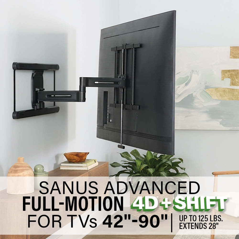 Sanus VLF828-B2 Schwenkbarer Wandhalter 4D, large