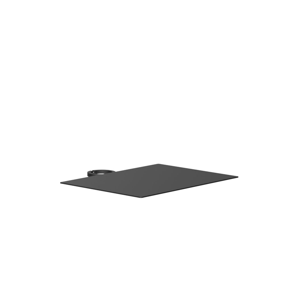 Cavus CAV-SM46B Tablar Metall schwarz für 60mm Säulen