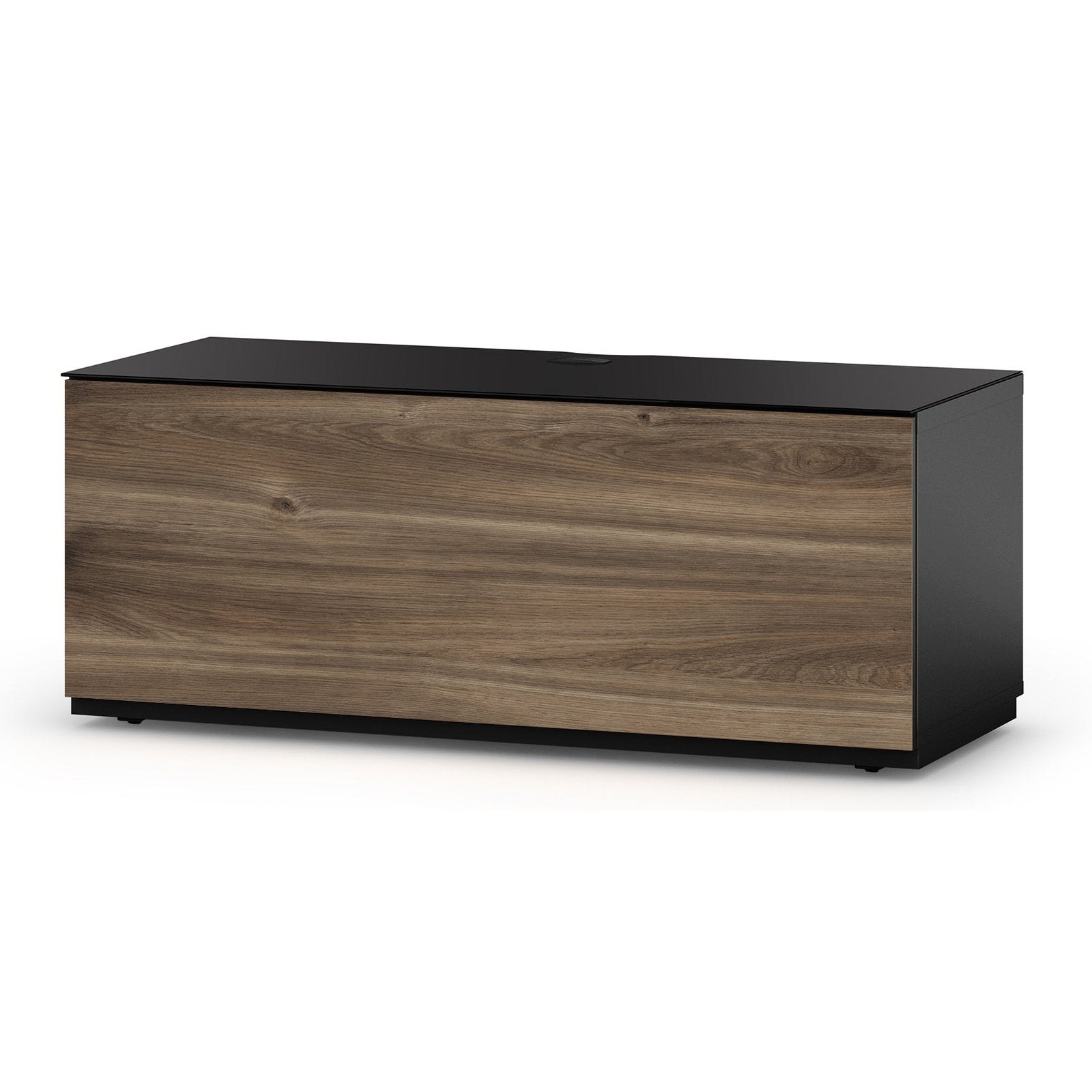 Sonorous STA110F Schwarz, Klappe Castello Walnuss, Sockel