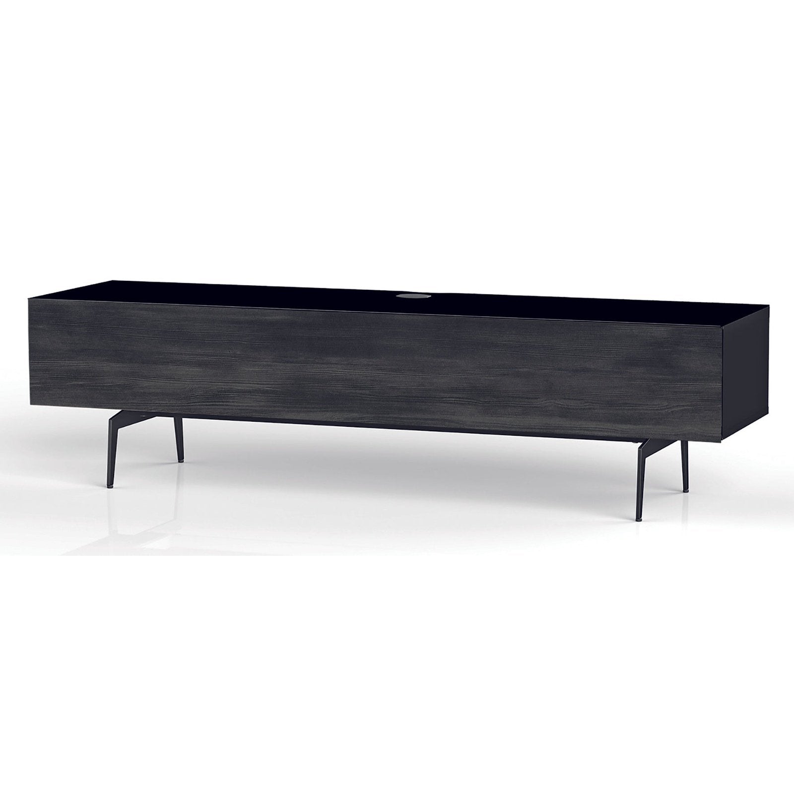 Sonorous STA362F Schwarz, Klappe Nordic Wood, Fuss Black
