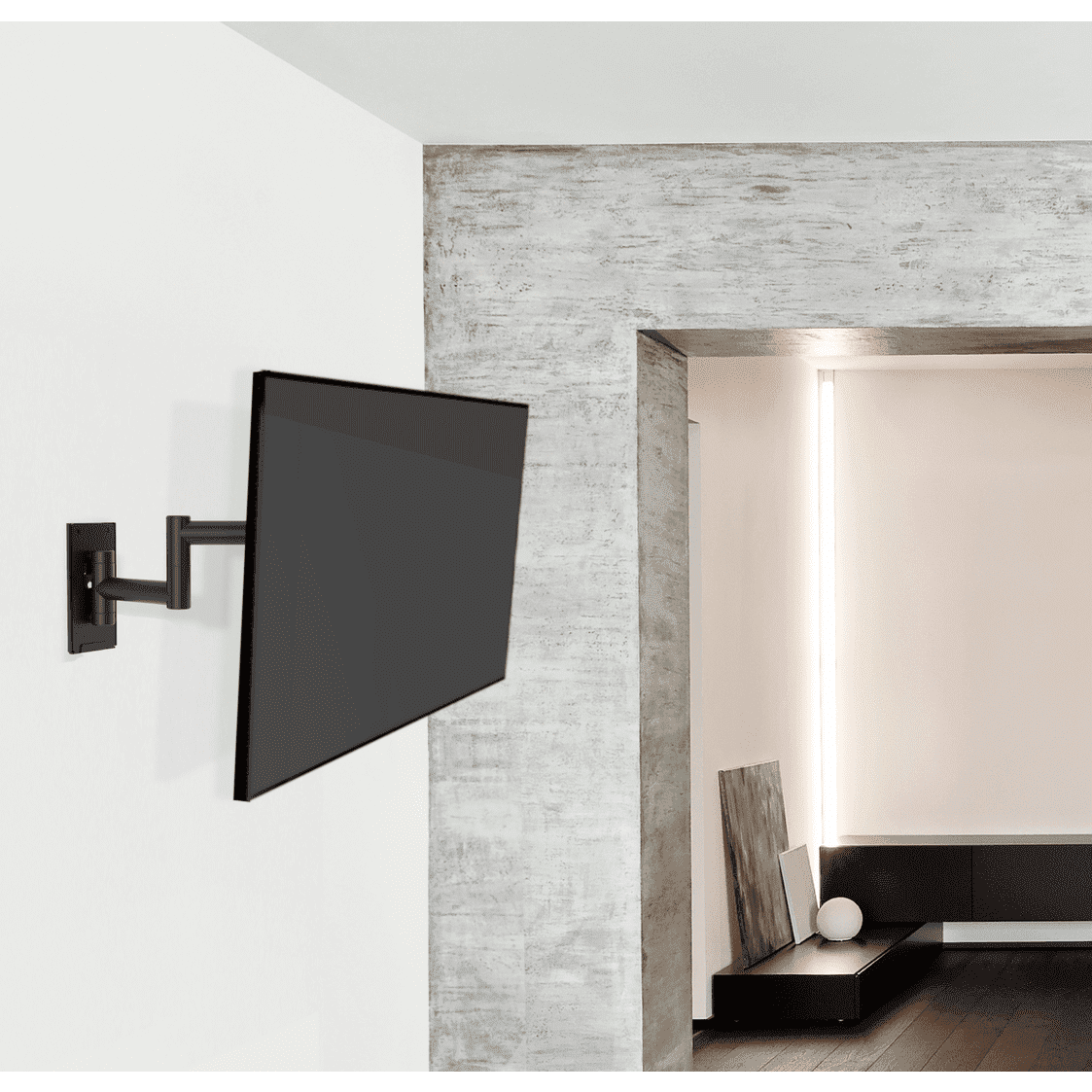 Cavus WMV2050 Wandhalter Schwarz, schwenkbar 32"-49"